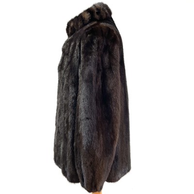 Lot 1606 - A Grosvenor Canada (exclusive to Harrods) mink half-length fur jacket.