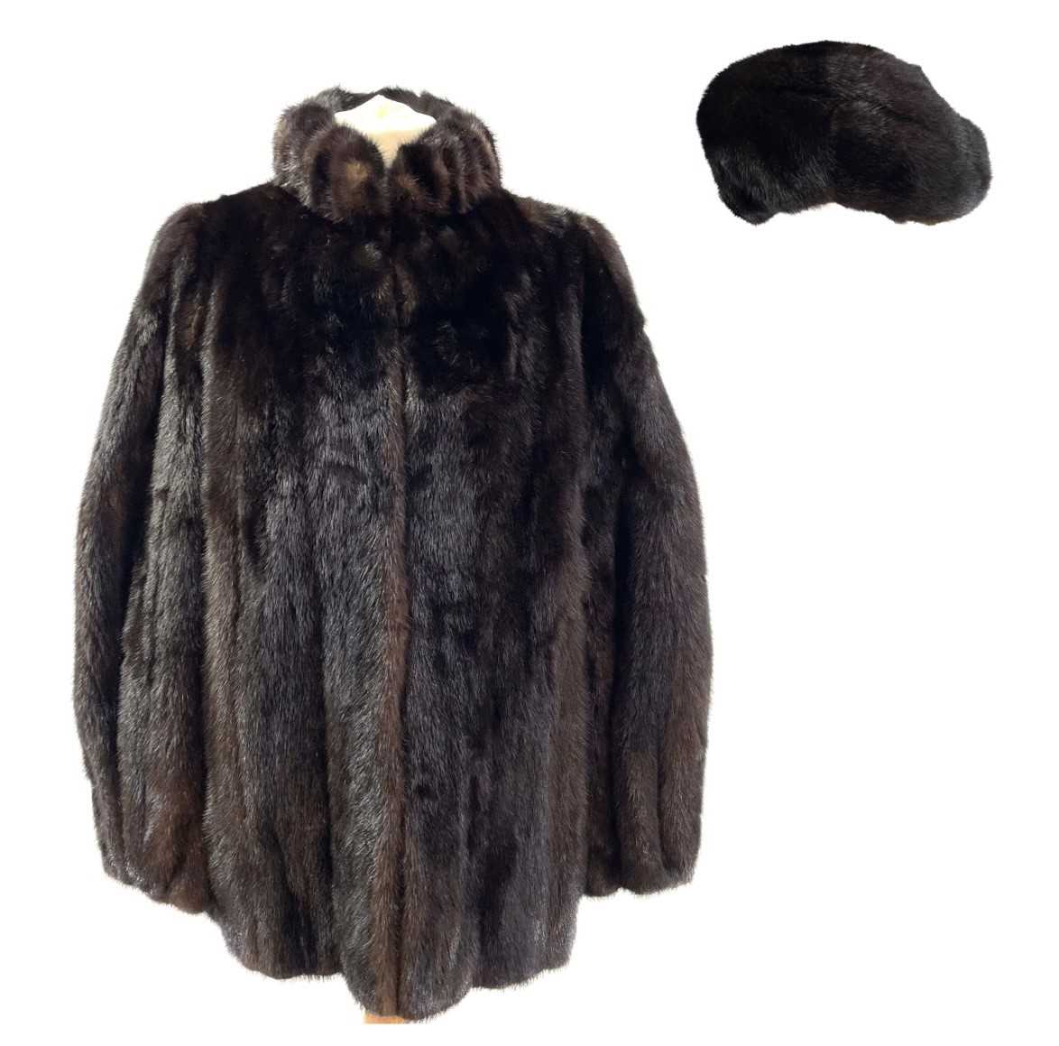 Lot 1606 - A Grosvenor Canada (exclusive to Harrods) mink half-length fur jacket.