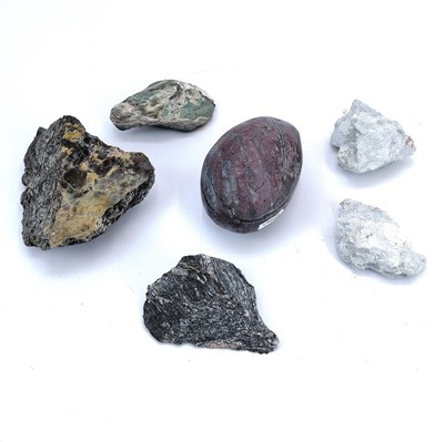 Lot 67 - A collection of Cornish mineral specimens from Kennack Sands Lizard.