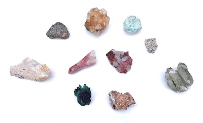Lot 71 - A collection of Cornish mineral specimens.