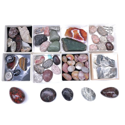 Lot 128 - A collection of mineral specimens.