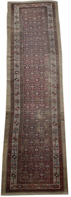 Lot 1272 - A Sarab runner, North West Persia, circa 1900.