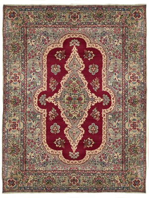 Lot 1273 - A Kerman carpet, South East Persia, circa 1920.