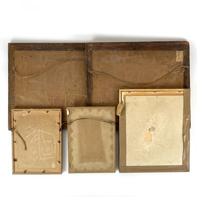 Lot 140 - A Chinese silk painting of lilies.