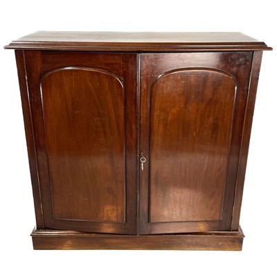 Lot 1886 - A Victorian mahogany cupboard.