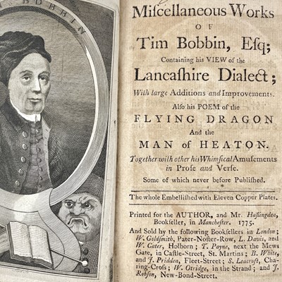 Lot 314 - 'The Miscellaneous Works of Tim Bobbin,'