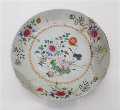 Lot 1169 - A Chinese famille rose bowl, 18th century,...