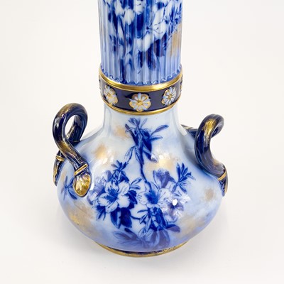 Lot 902 - A George Jones Azelea pattern vase.