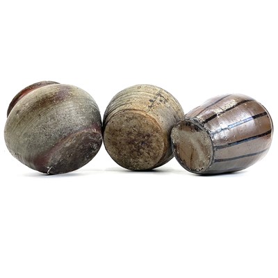 Lot 285 - Japanese pottery kame vessel.