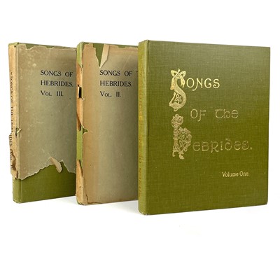 Lot 341 - 'Songs of the Hebrides,' by Marjory Kennedy-Fraser and Kenneth MacLeod.