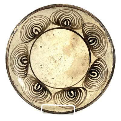 Lot 317 - A Japanese 'horse eye' dish, 19th century or earlier.