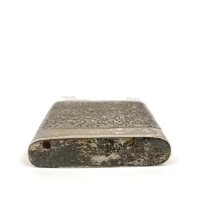 Lot 24 - An Indian silver card case.