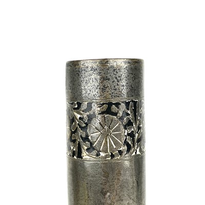 Lot 1051 - An Islamic brass rose water sprinkler, early 20th century.