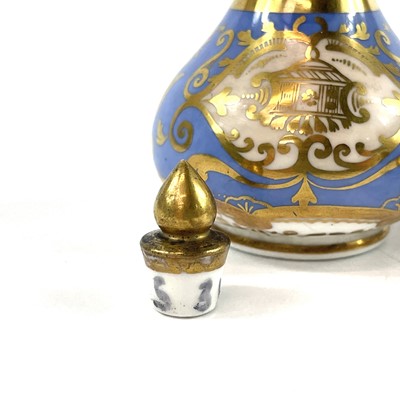 Lot 886 - A Spode porcelain rosewater sprinkler modelled as a miniature watering can.