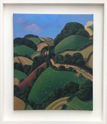 Lot 524 - Jo MARCH (b.1962) 'Pensibbit' Acrylic on...