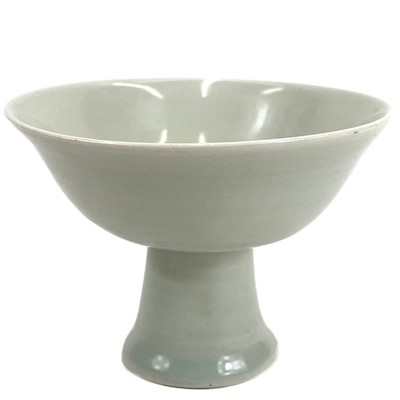 Lot 405 - A celadon footed bowl.