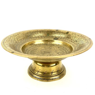 Lot 1058 - Two Indian brass vessels.