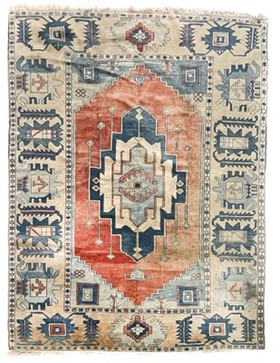 Lot 150 - A Turkish carpet, mid-late 20th century.