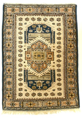 Lot 1239 - A Turkish rug, late 20th century.