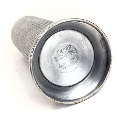 Lot 513 - A US Emson Ezee-Pour aluminium cocktail shaker.