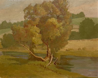 Lot 418 - John SIMMONS (1871-1943)
