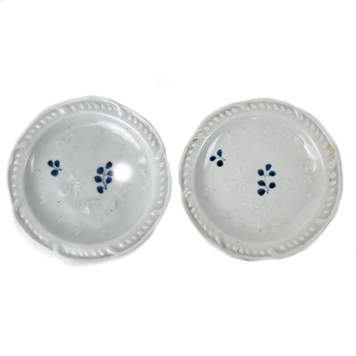 Lot 468 - A pair of Chinese celadon porcelain plates, circa 1900.