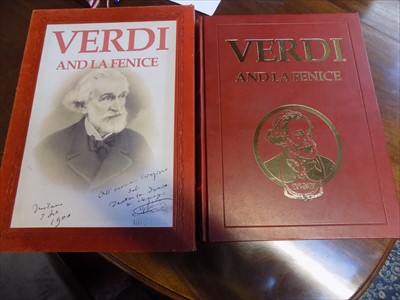 Lot 51 - MESSINIS (MARIO) "Verdi and la Fenice." Ltd...