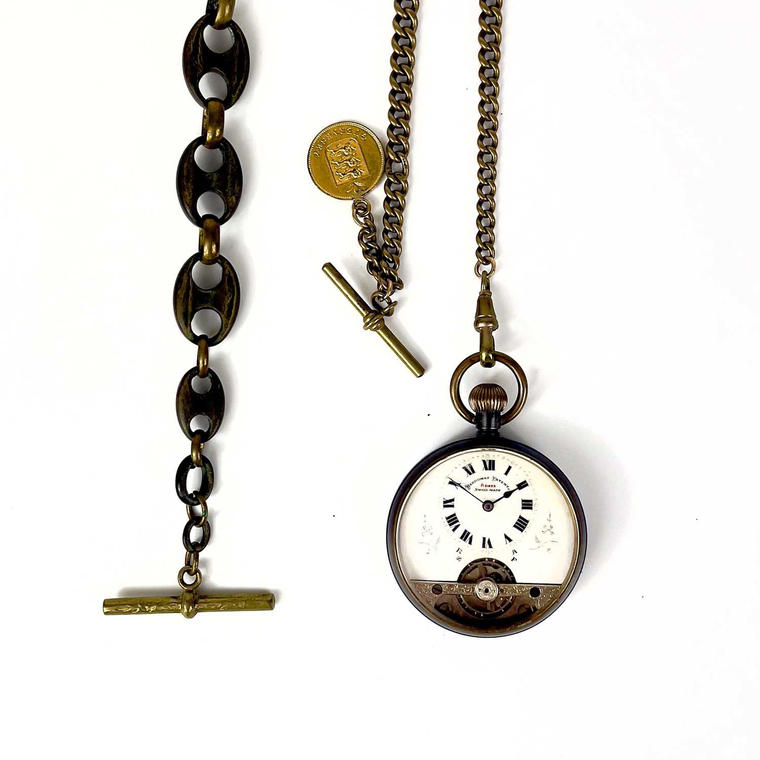 Lot 460 Four various pocket watches, an Ingersol