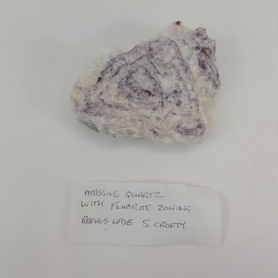 Lot 120 - A collection of Cornish mineral specimens.