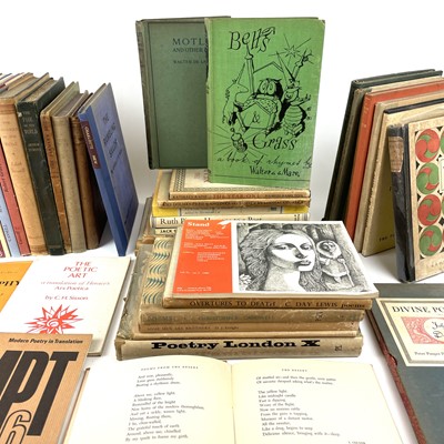 Lot 91 - Forty-one diverse works of Poetry.