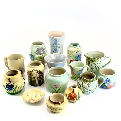 Lot 860 - A collection of Burslem E Radford pottery.