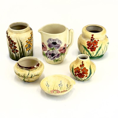 Lot 860 - A collection of Burslem E Radford pottery.