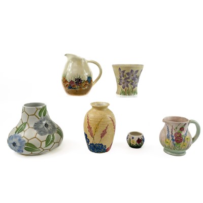 Lot 859 - A collection of Burslem E Radford pottery.