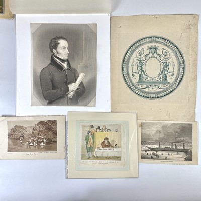 Lot 453 - Bookplates and ephemera.