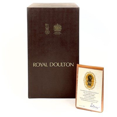 Lot 849 - A pair of Wedgwood basalt busts of H.M Queen Elizabeth and HRH The Duke of Edinburgh.