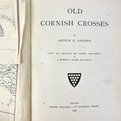 Lot 85 - Cornish crosses and worthies.