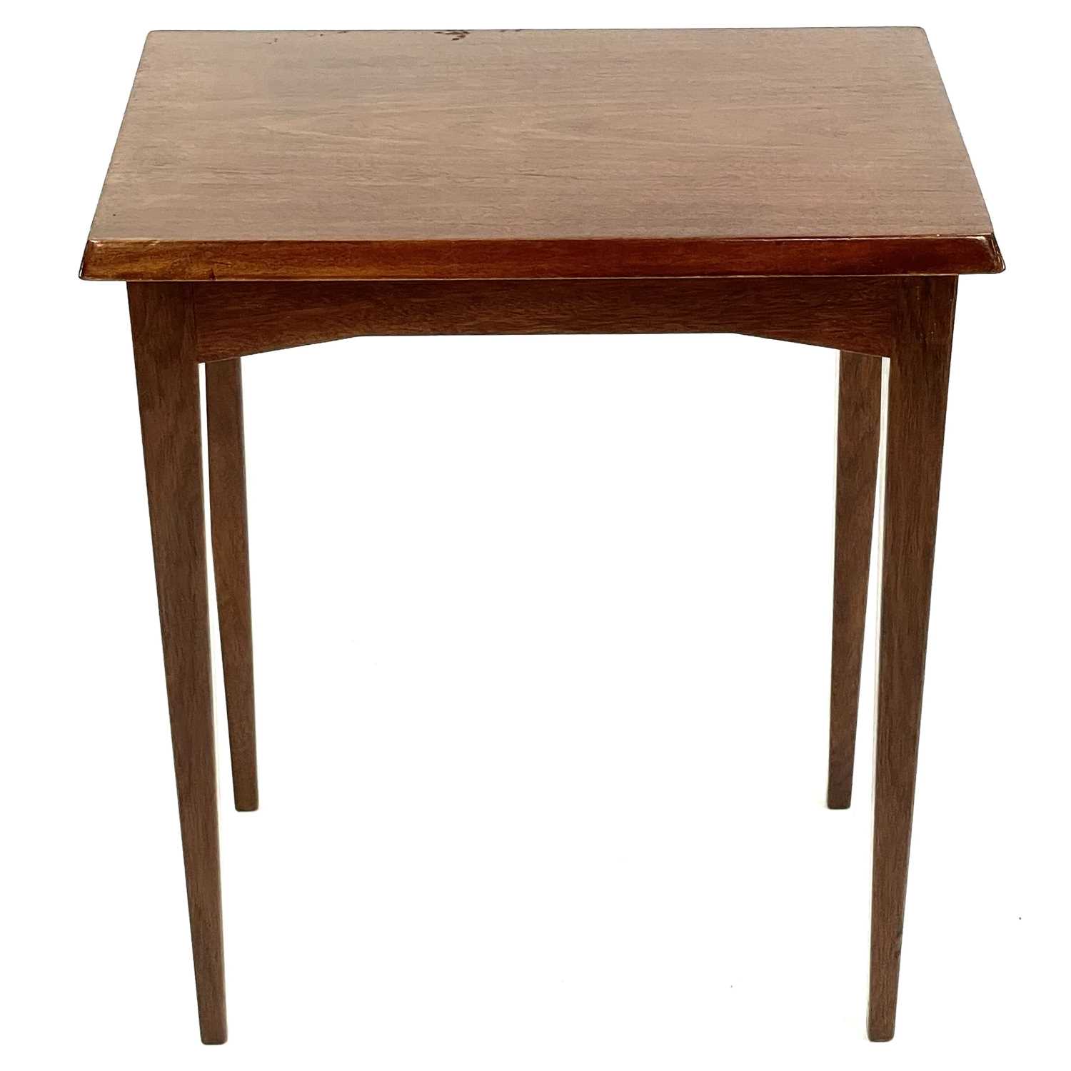 Lot 403 A Heal's mahogany rectangular occasional