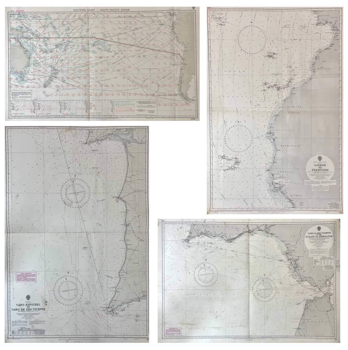 Example Sea Chart Lot 461 - Sea Charts.