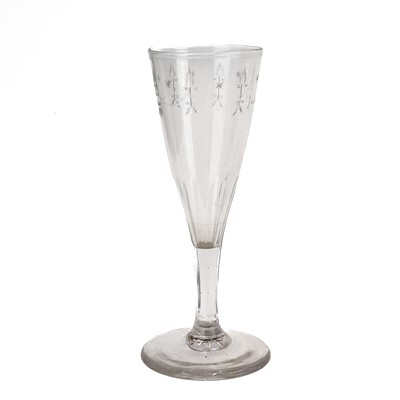 Lot 831 - A collection of drinking glasses, 19th century and later.