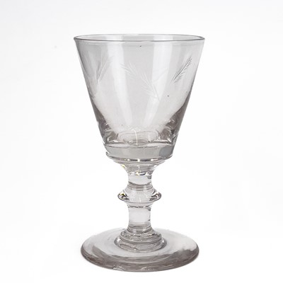 Lot 831 - A collection of drinking glasses, 19th century and later.