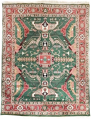 Lot 151 - A Romanian carpet, mid 20th century.