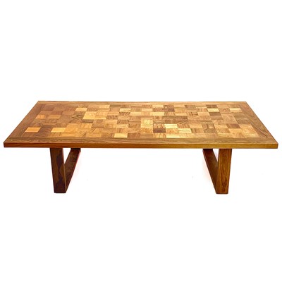 Lot 1919 - A Cado Danish rosewood 'Chess Boogie Woogie' coffee table designed by Poul Cadovius.