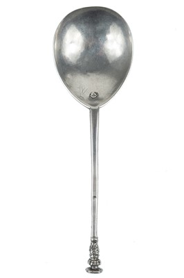 Lot 239 - An extremely rare Charles I Truro silver seal top spoon.