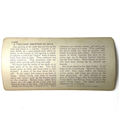 Lot 238 - Keystone View Stereographic Libary cards.