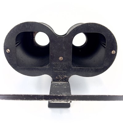 Lot 239 - A Keystone View Co metal stereoscope viewer.