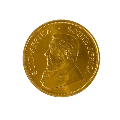 Lot 117 - A 1975 Krugerrand 1oz fine gold coin.