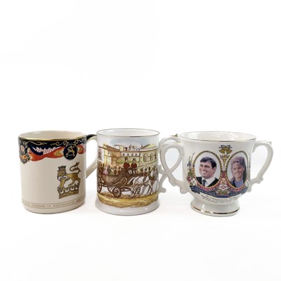 Lot 912 - King George VI coronation teacup and saucer.