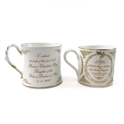 Lot 912 - King George VI coronation teacup and saucer.