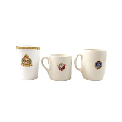 Lot 912 - King George VI coronation teacup and saucer.