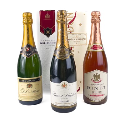 Lot 246 - A bottle of Special Cuvee Bollinger Champagne.